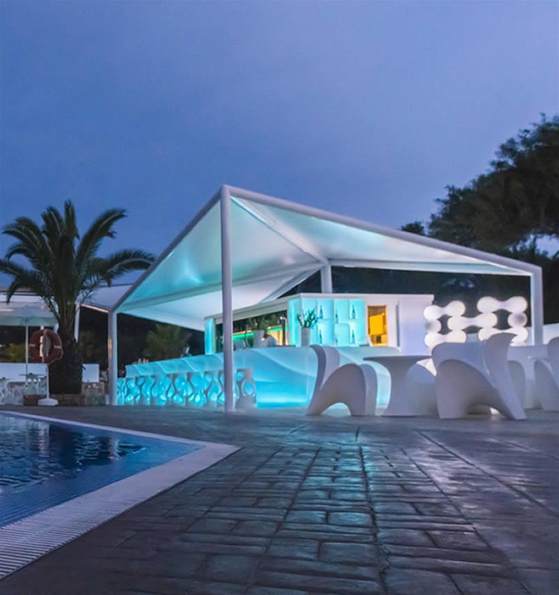 Blanco Hotel Formentera Es Pujols Kültér fotó